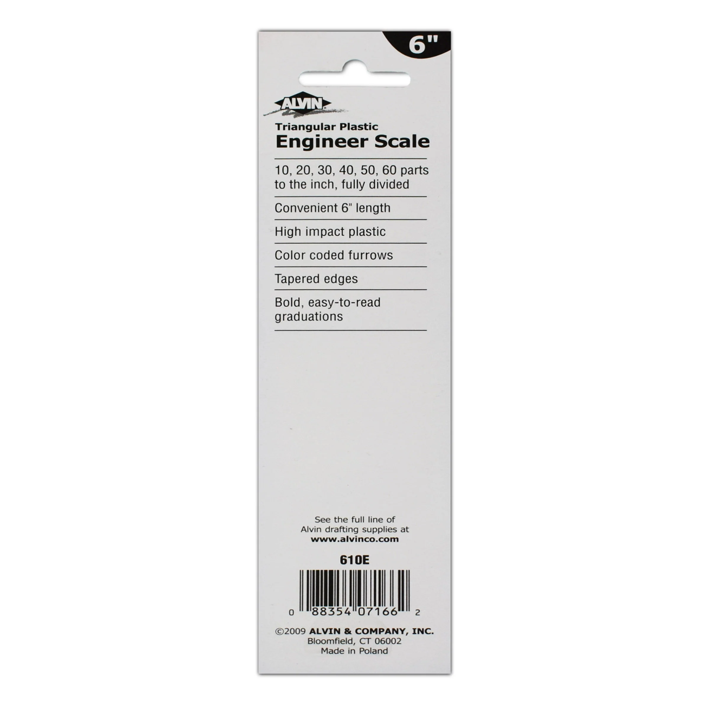 6" Triangular Scale - Architect / Engineer - Image 4