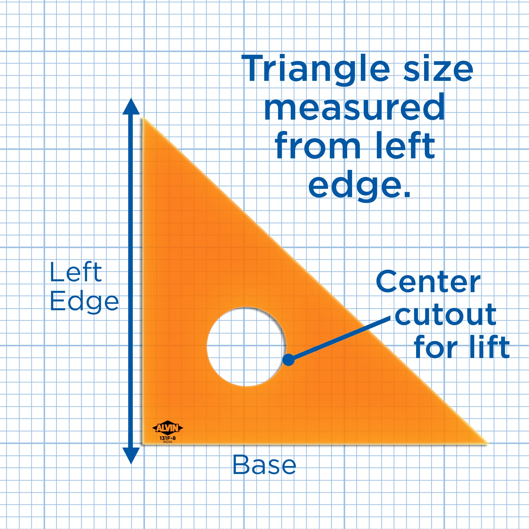 Professional Drafting Triangle (Fluorescent) 30/60 45/90 - Image 46