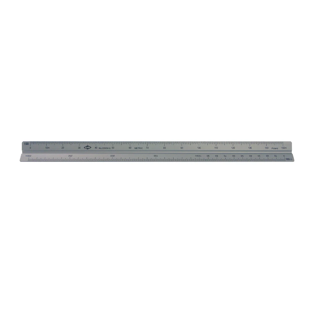 Metric Tri Scale Alum 30cm 1:500 - Image 2