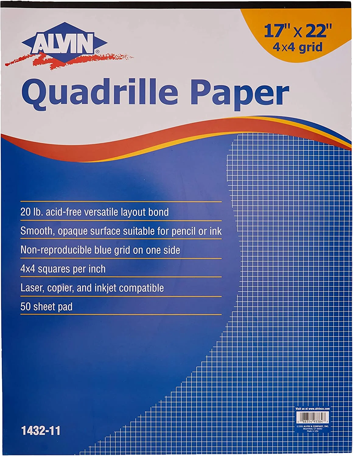 Quadrille Paper Pad 4"x4" Grid - Image 4