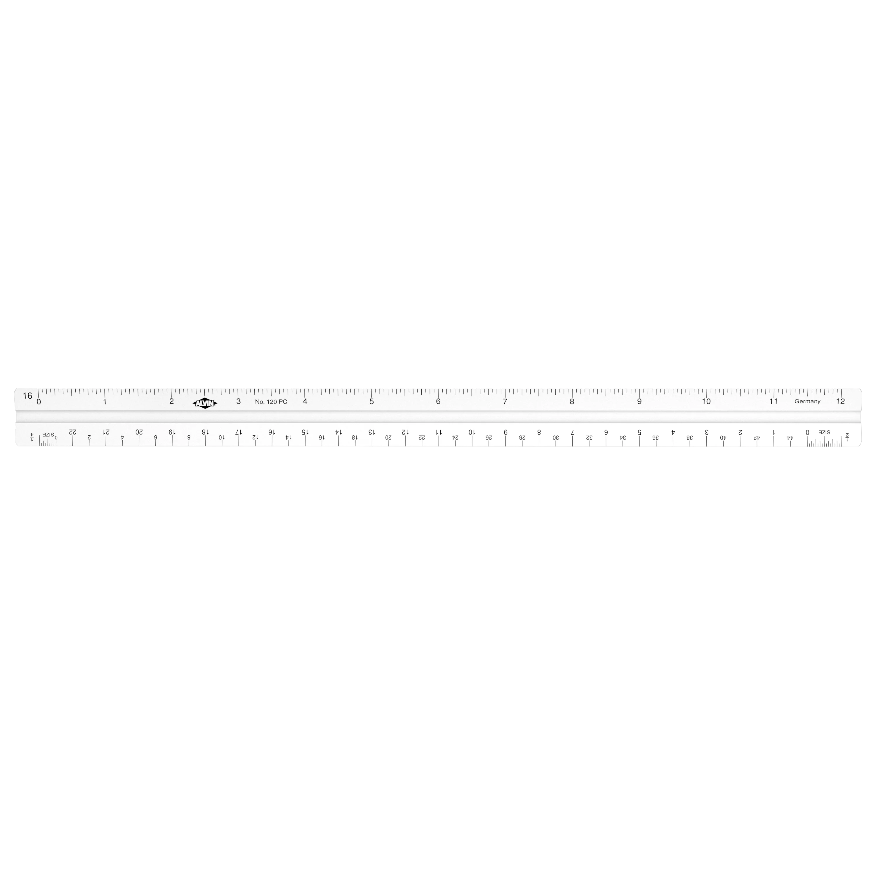 Combo English / Metric Triangular Scale