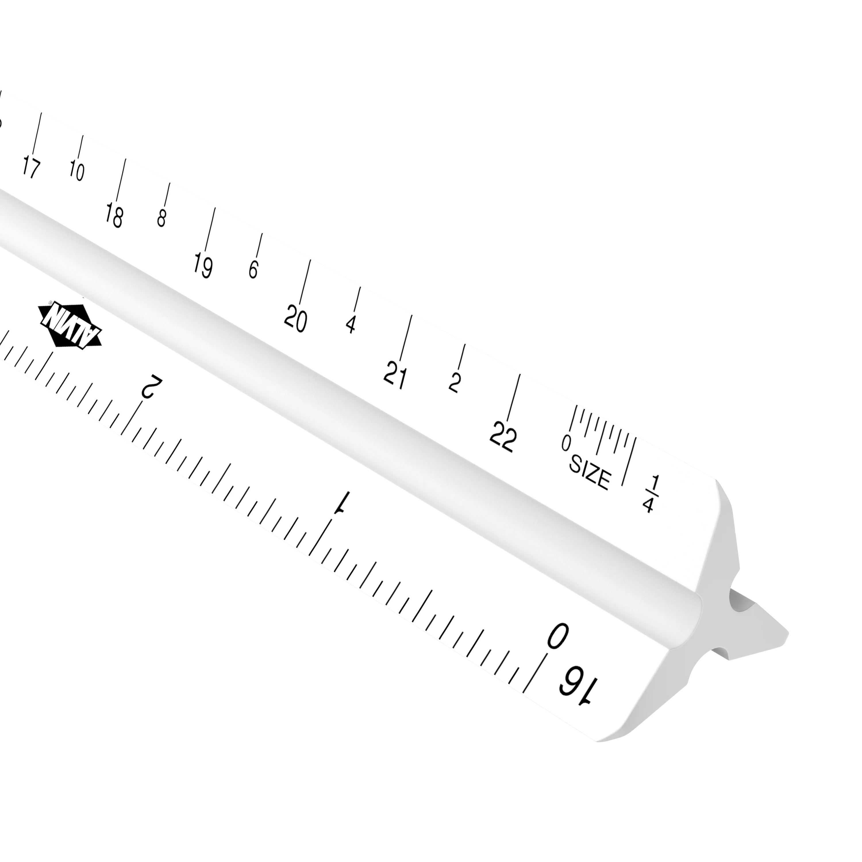 Combo English / Metric Triangular Scale - Image 2
