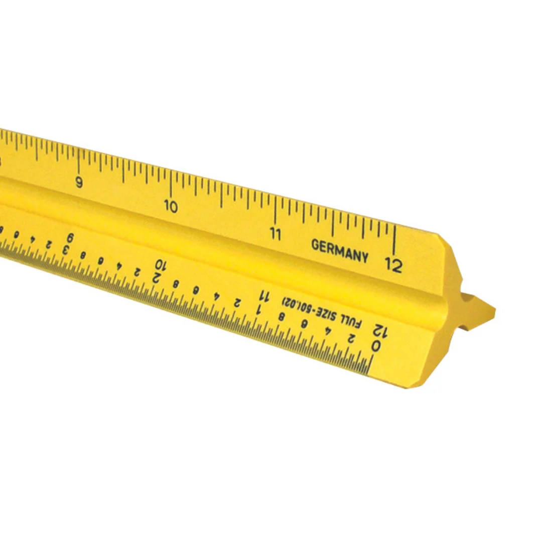 Scale Drftsmn Plas 12" Yellow - Image 2