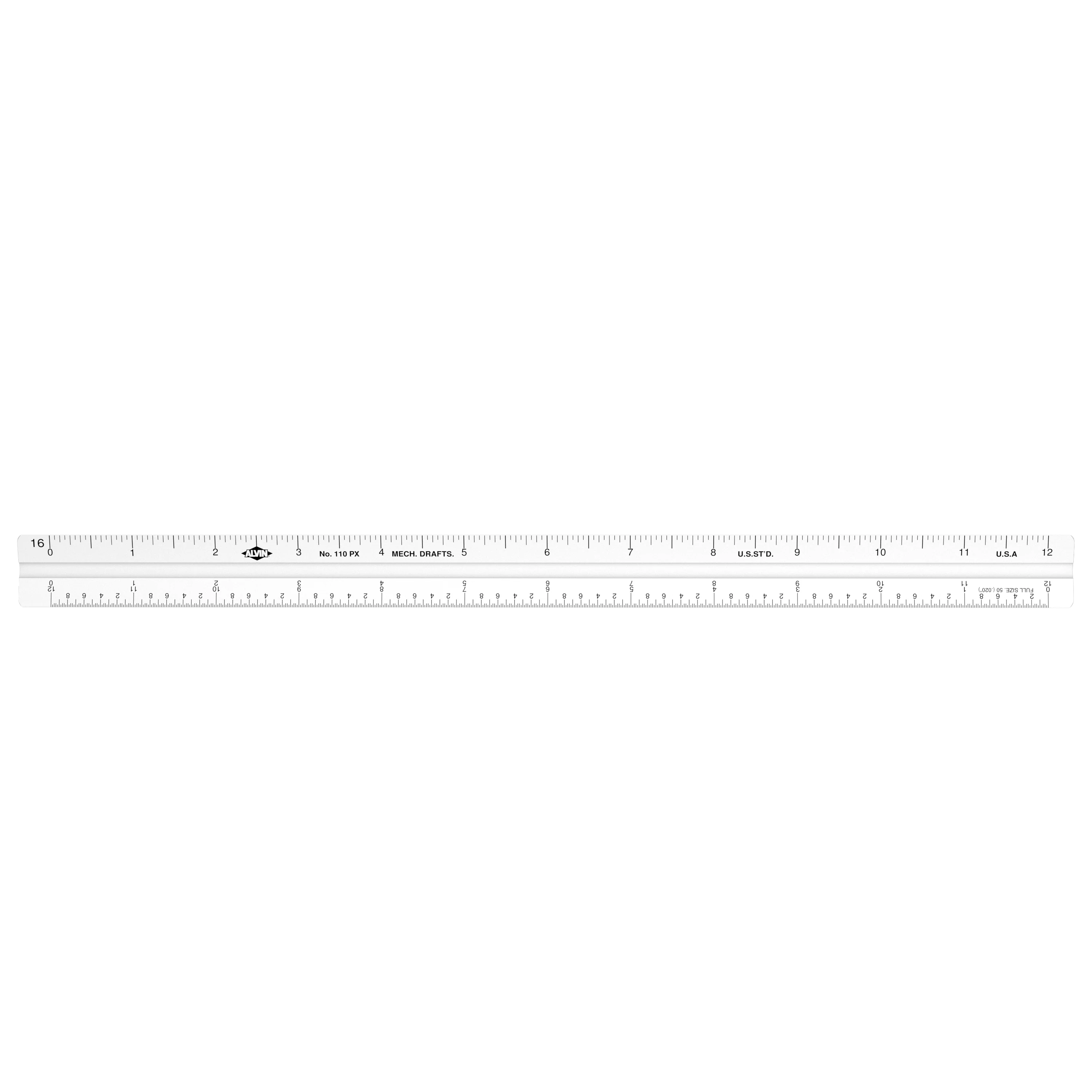 Scale Mechanical Draft 12" Triangular