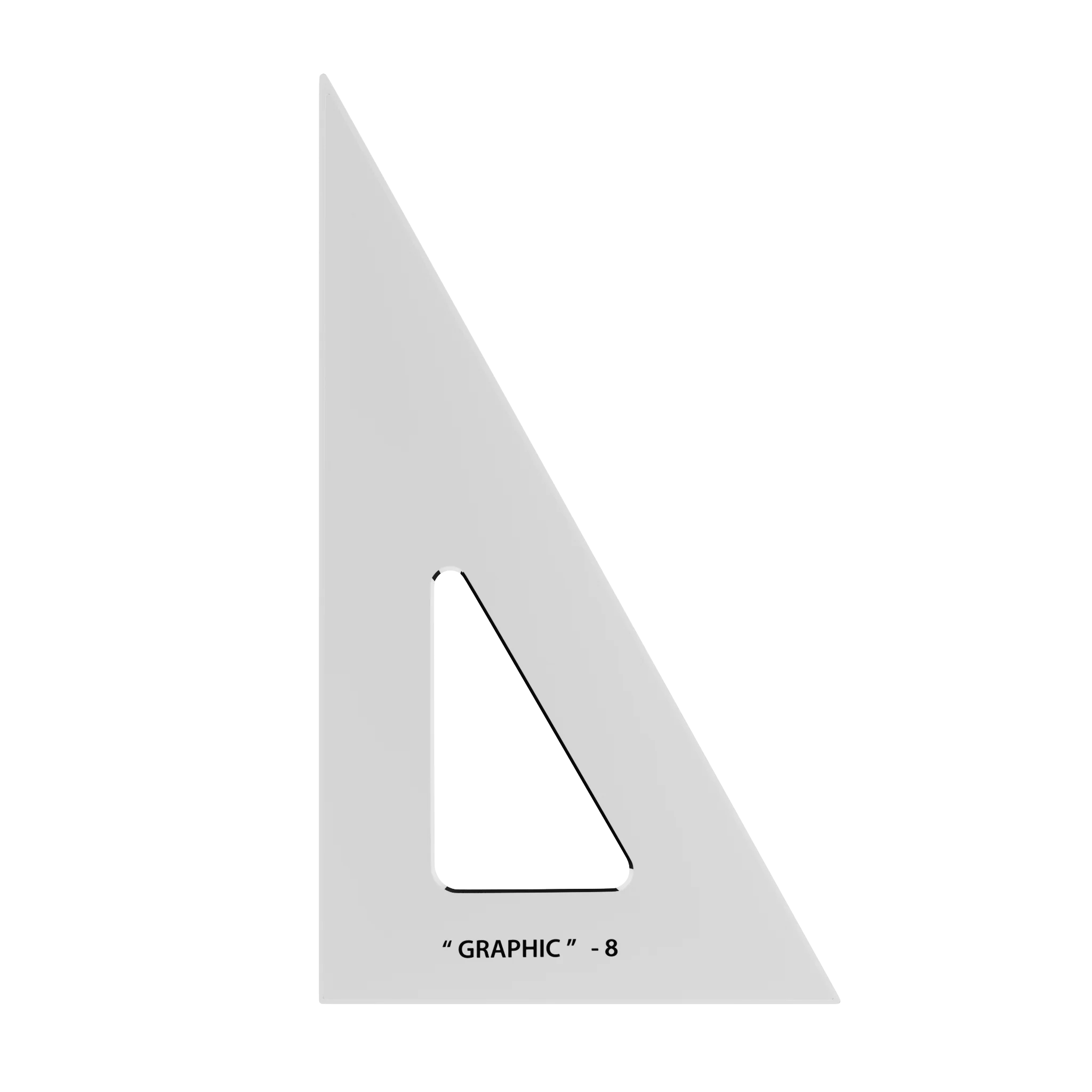 Scholastic Handheld Drafting Triangle - Image 5