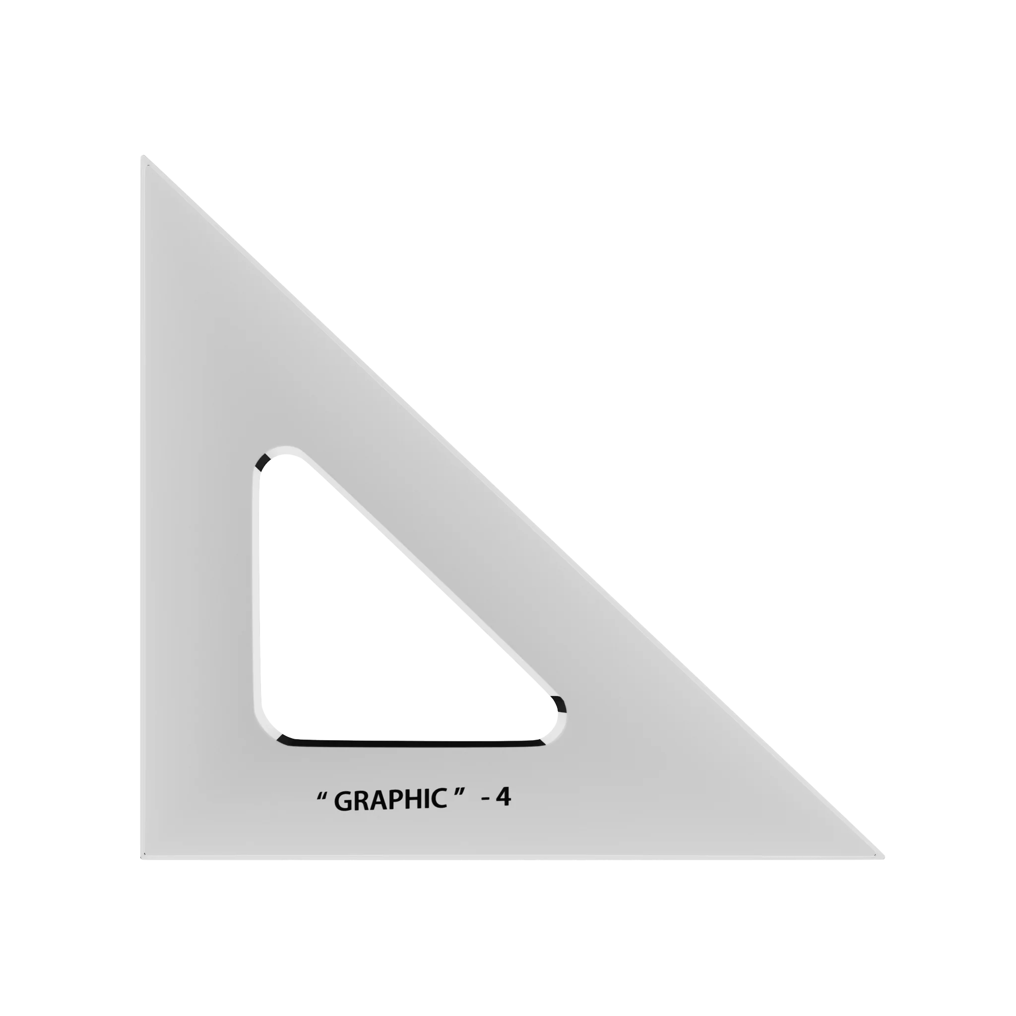 Scholastic Handheld Drafting Triangle - Image 8