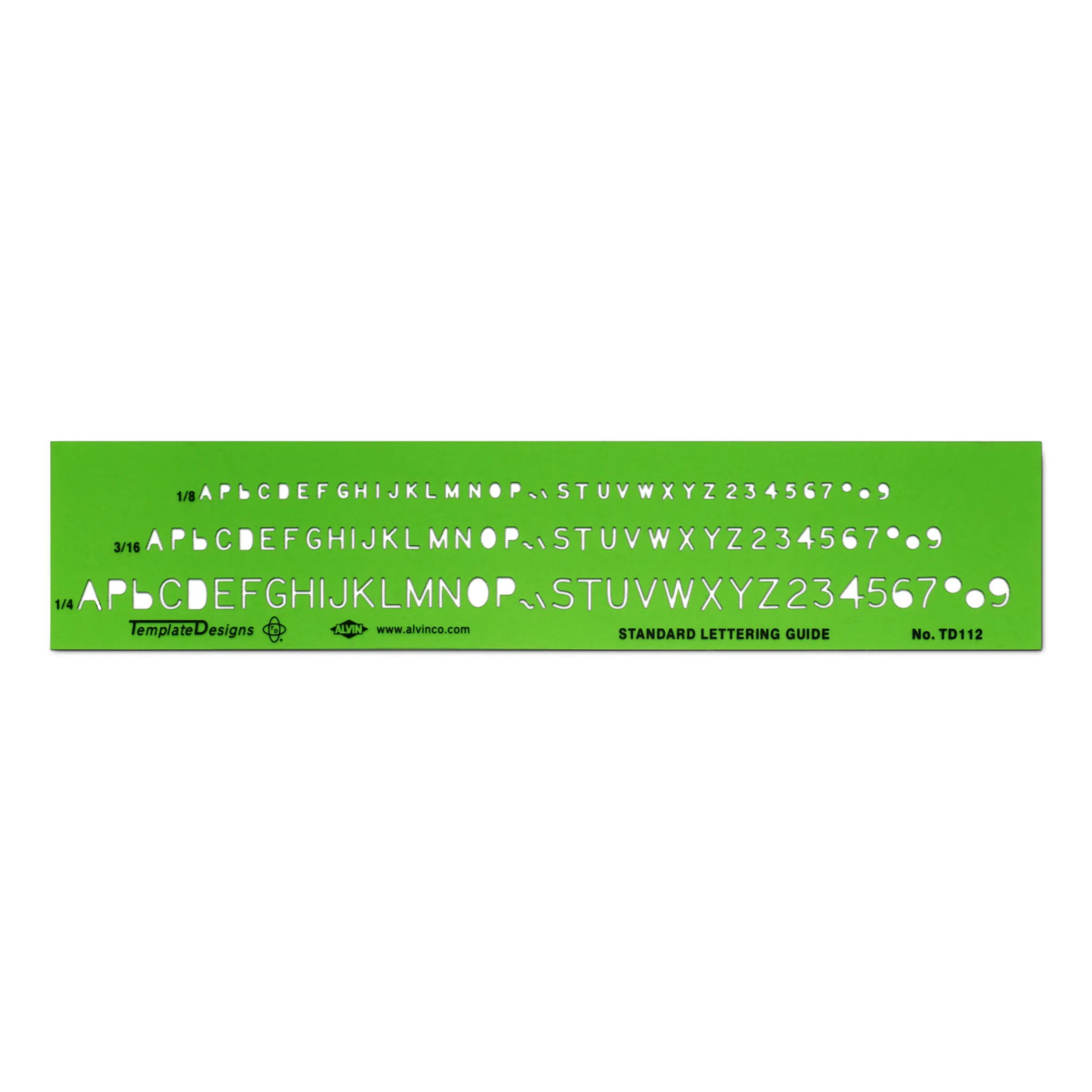 Standard Lettering Guide Template - Image 3