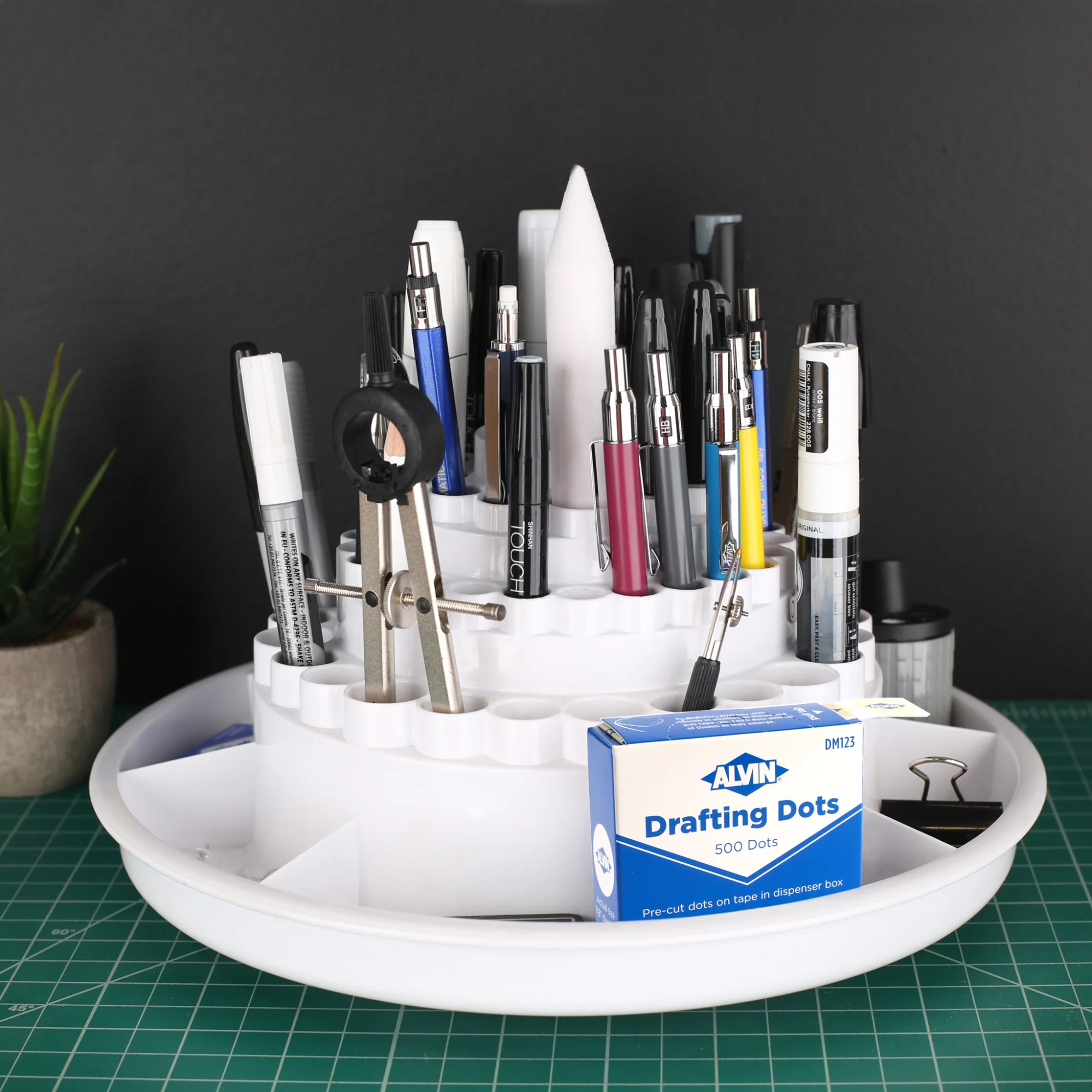 Spin-O-Tray Rotating Supply Organizer - Image 9