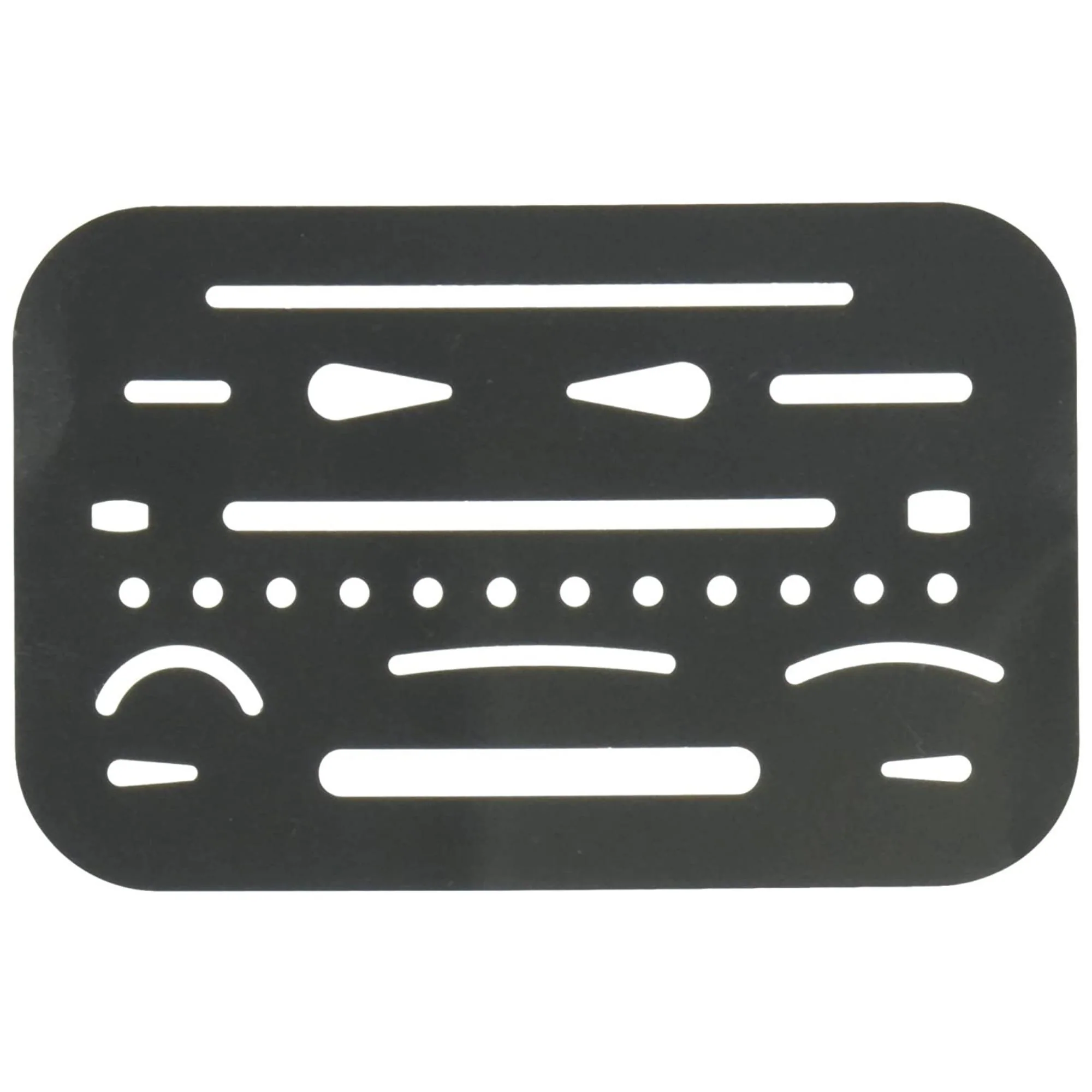 Stainless Steel Erasing Shield
