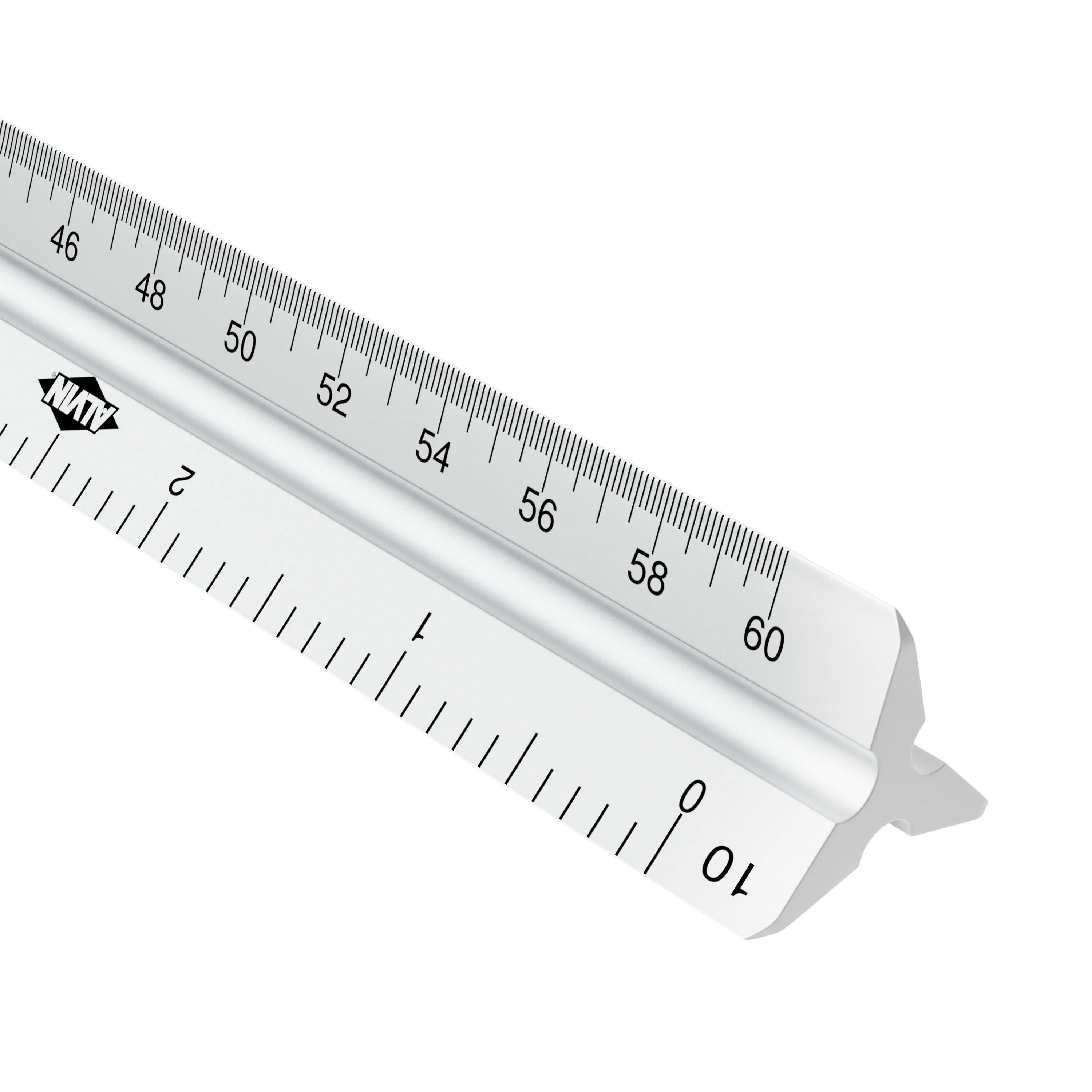 Triangular Scale - Aluminum 12" - Image 3