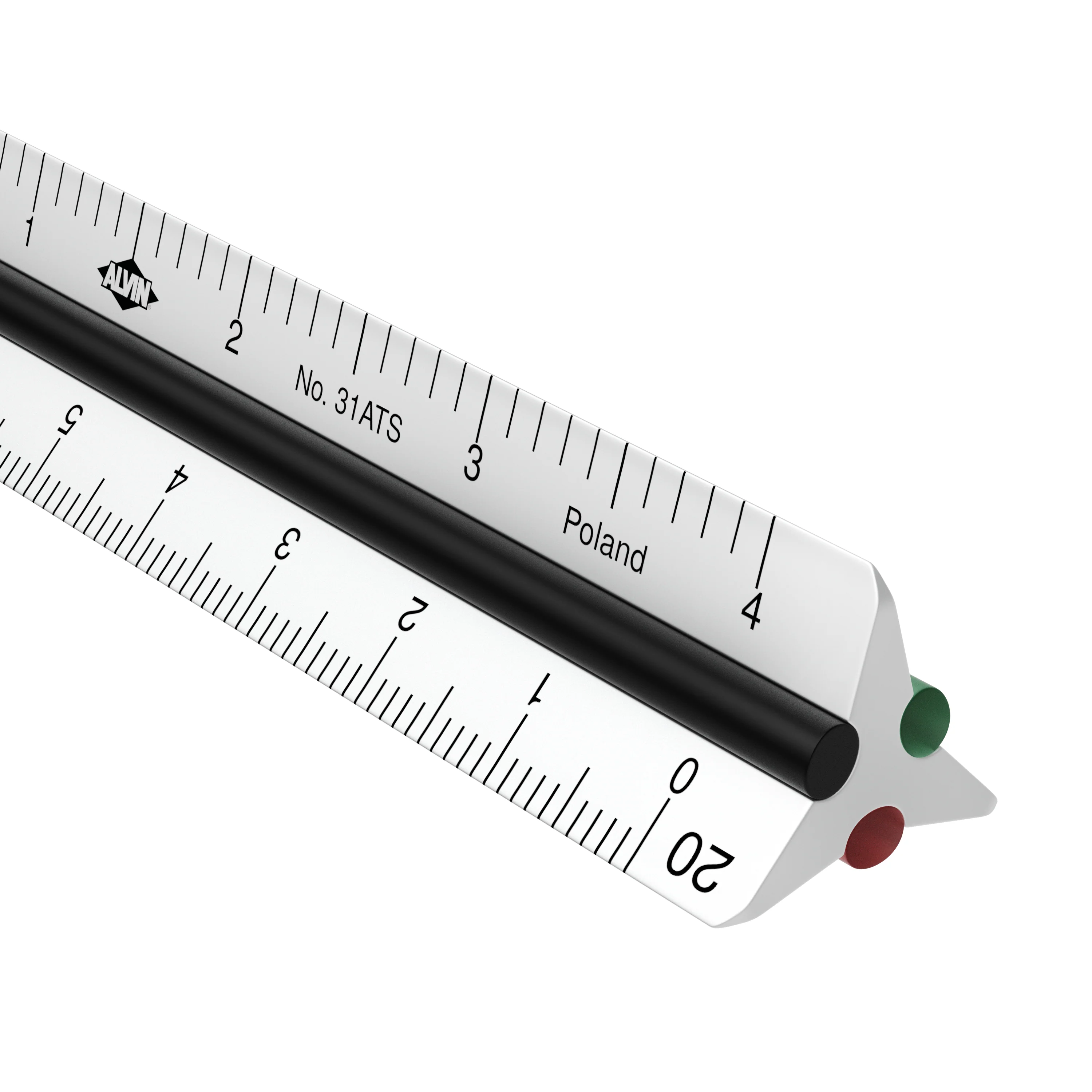 Triangular Scale Aluminum 4" - Image 4