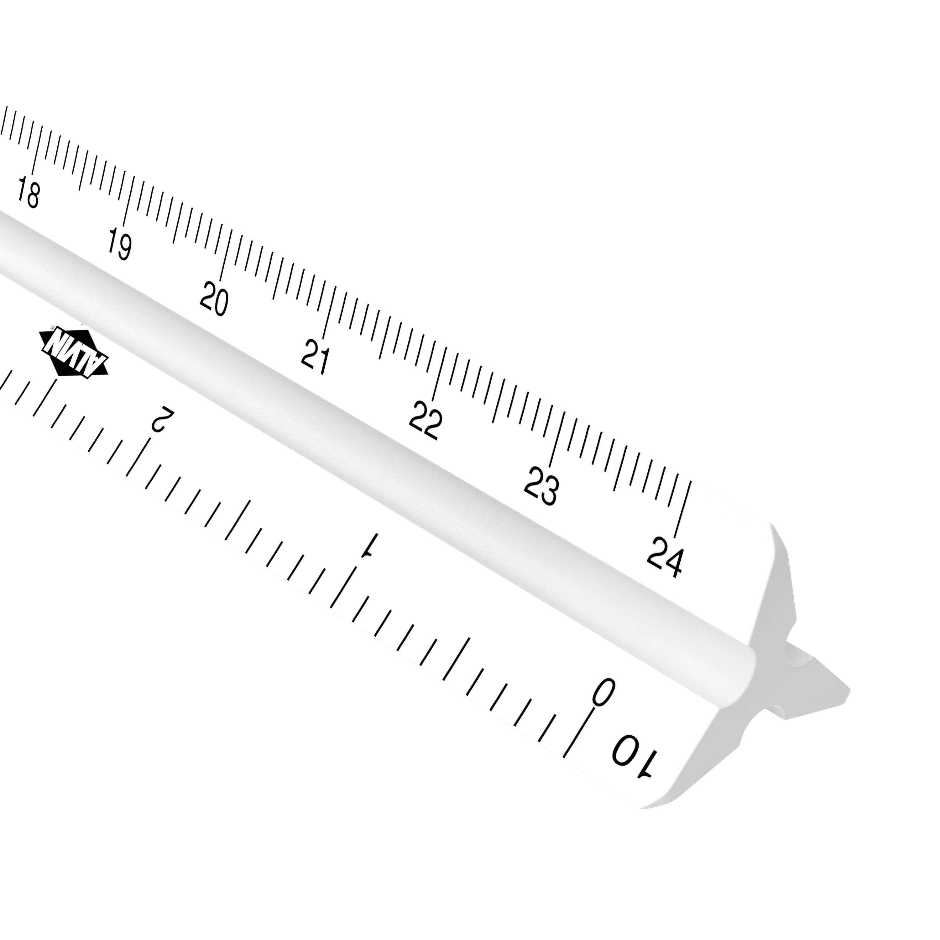 Triangular Scale Engineer 12" Plastic