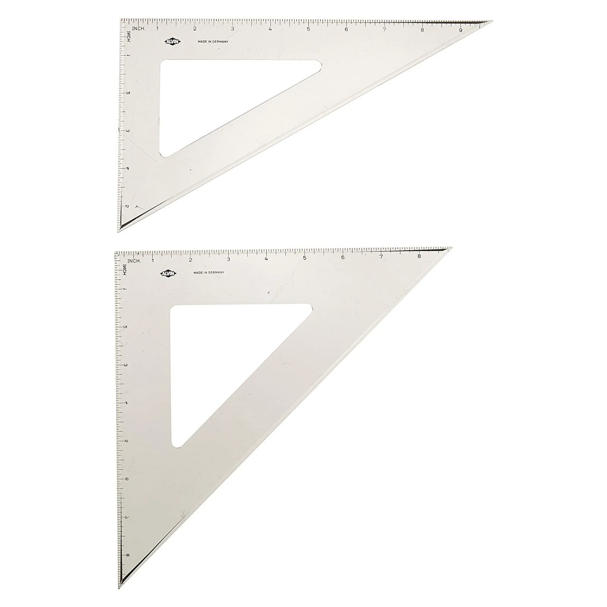 Drafting Triangle Set 10" 30/60 & 8" 45/90