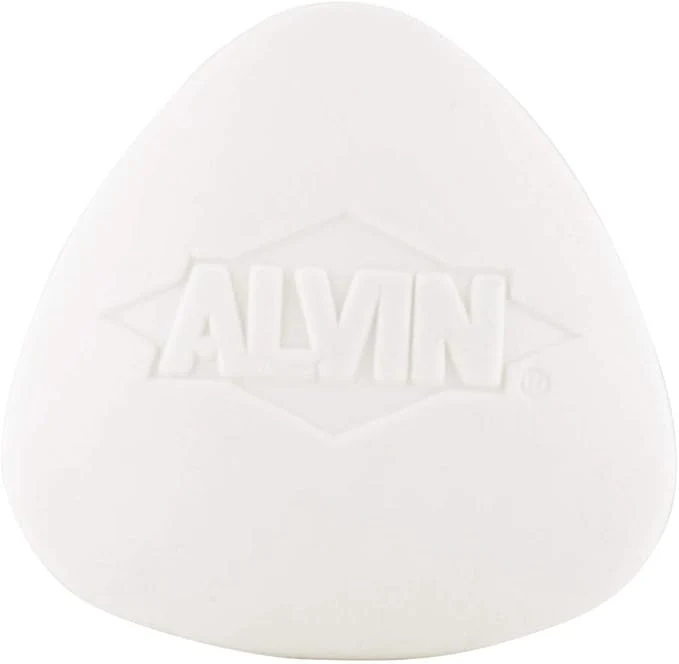 White Vinyl Eraser